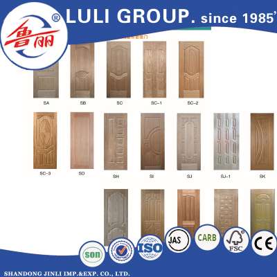 2020 NEW VENEER FACED LAMINATED MDF AND HDF DOOR SKIN WITH GOOD QUALITY