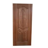 4mm HDF Melamine face and wood Veneer  Door Skin