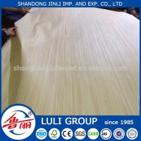 engineered wood veneer price from shandong LULI GROUP China manufacturers